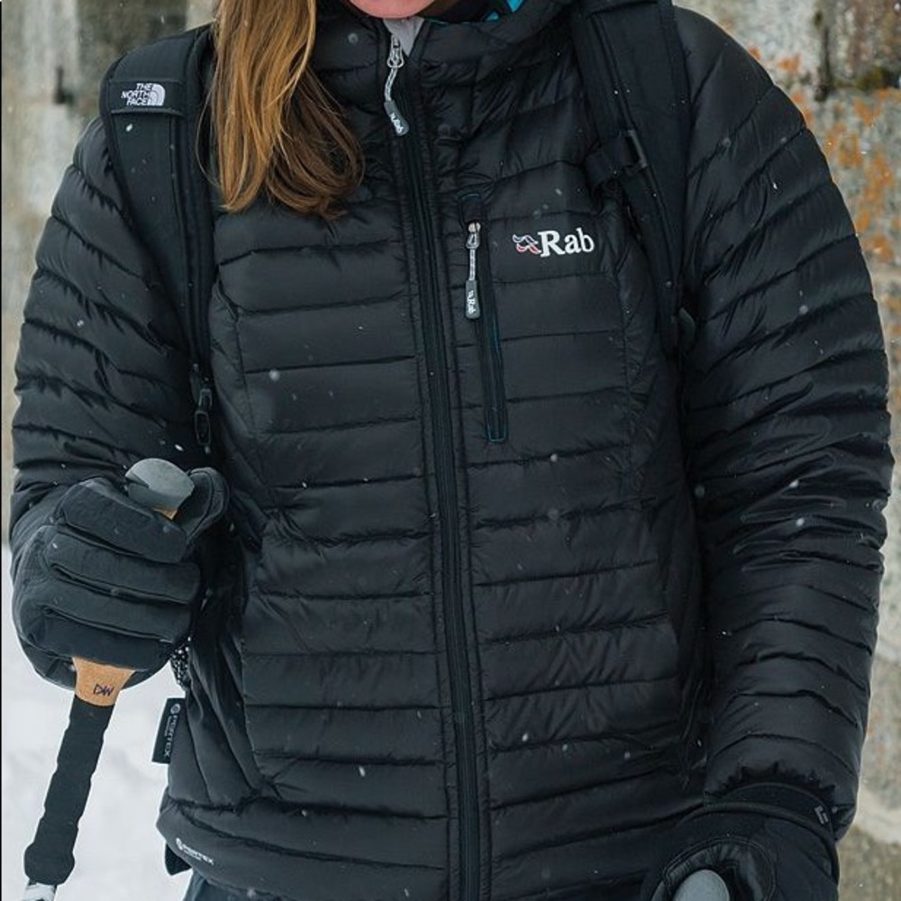 SOLD rab microlight alpine jacket